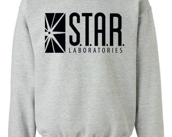 STAR Labs sweatshirt - STAR Labs hoodie - Team Flash - STAR Labs unisex crewneck - star laboratories hoodie - Star Labs shirt - Barry Allen