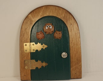 Fairy Door with Owls