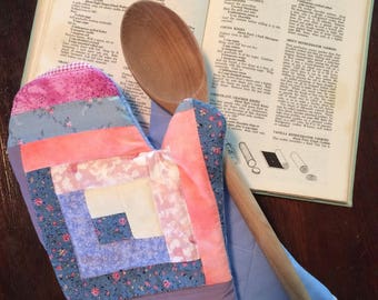 Quilted Oven Mitts