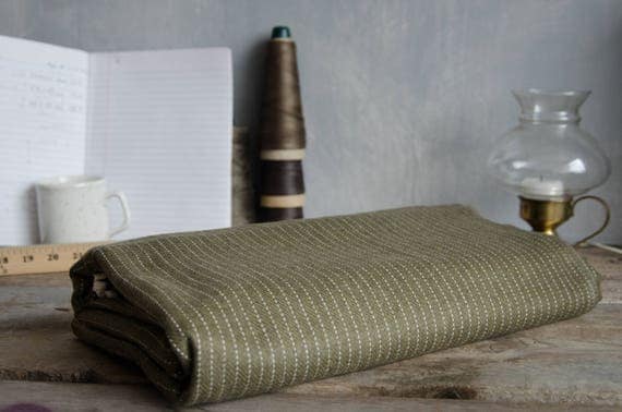 Decorative blanket / Throw. Green