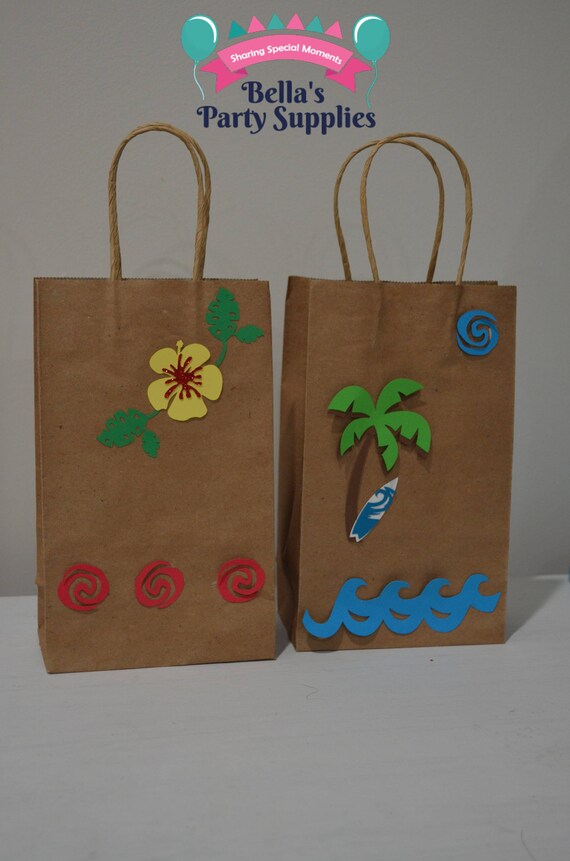 Moana favor bags Moana party Maui Moana Moana party
