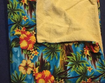 Beach Blanket/Festival Blanket with Pocket