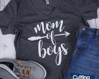 Mom of Boys Shirt, Raising Boys, Mom of Boys, Mom Life Shirt, Mom Life Tshirt, Mom Shirt, Mom Life