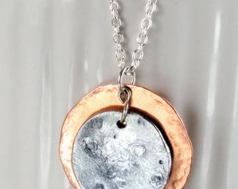 Eclipse 2017, Solar Eclipse Jewelry, Solar Eclipse 2017, Solar Eclipse Necklace, Eclipse Jewelry, Solar Eclipse, Eclipse, Sun Moon Necklace