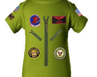 Top Gun Onesie /Infant Shirt, Tom Cruise Infant Tee/bodysuit