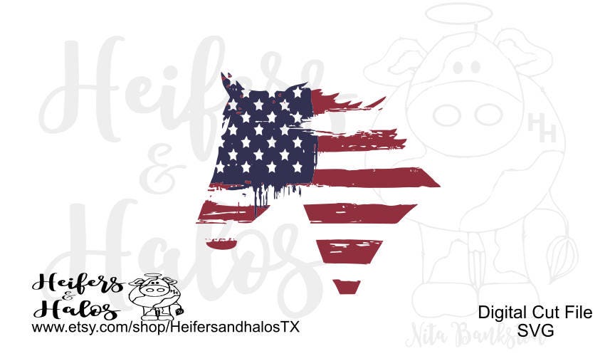 Free Free American Flag Horse Svg 660 SVG PNG EPS DXF File