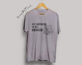 Women's Book Lover Shirt – Wildflowers & Books Print T-Shirt For Reading Enthusiasts & Teachers - View #8