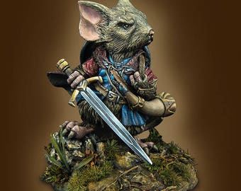 40mm collectible miniature, Boromouse by Cartoon Miniatures