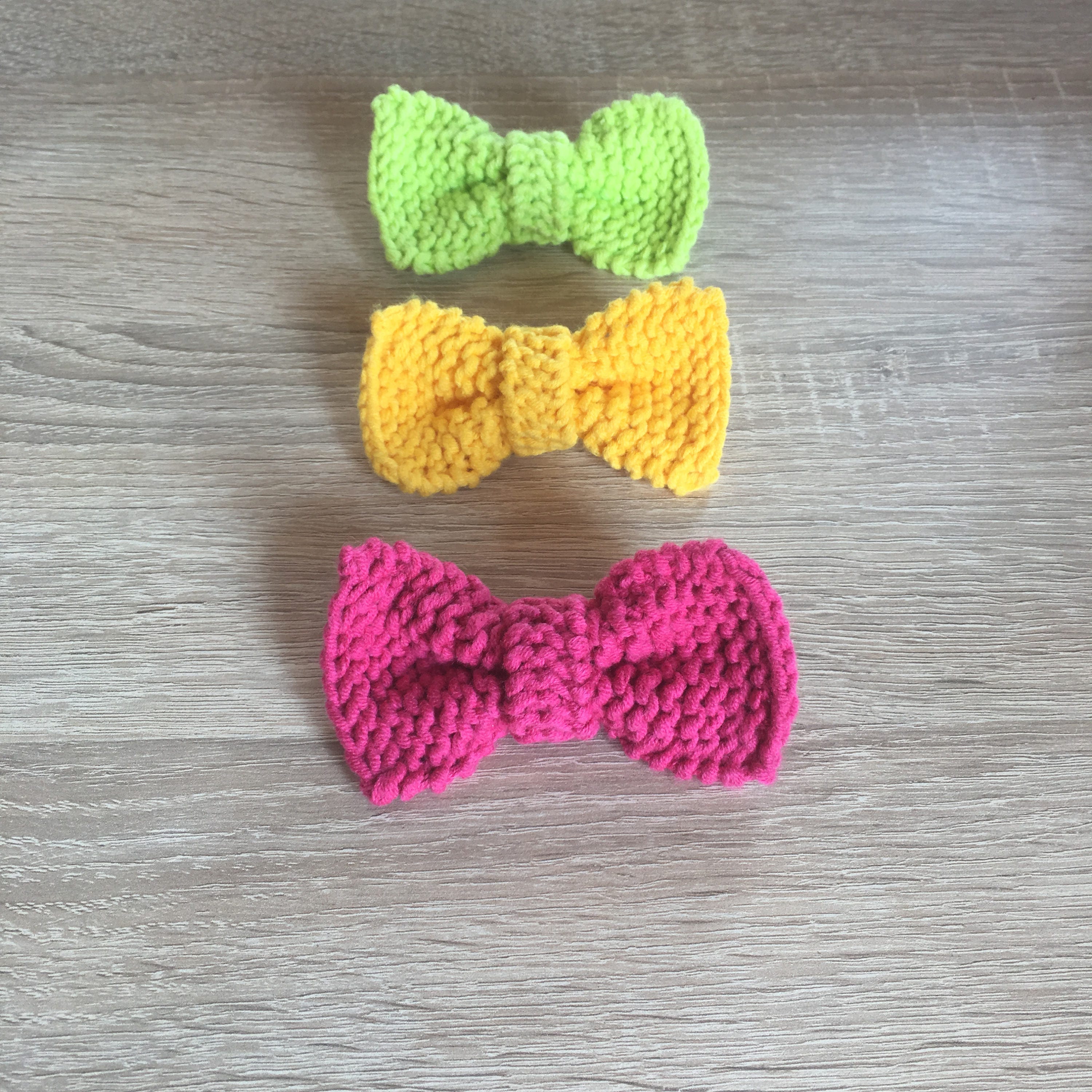 Colorful Crochet Pet Bow tie for cats and small dogs bow tie