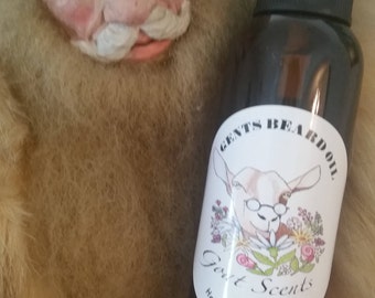 Gents Beard Oil,Conditioning,Beard Care,Tea Tree,Orange & Peppermint Essential Oil
