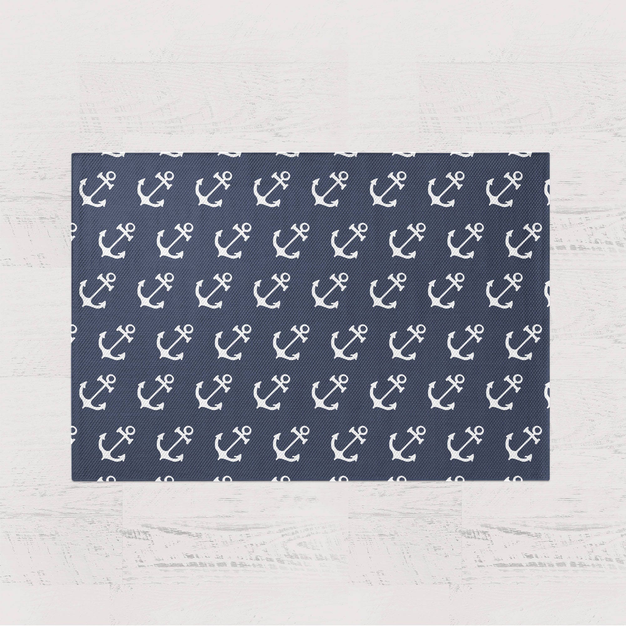 45 colors Anchors Rug Decor Nautical Nursery Rug Nautical