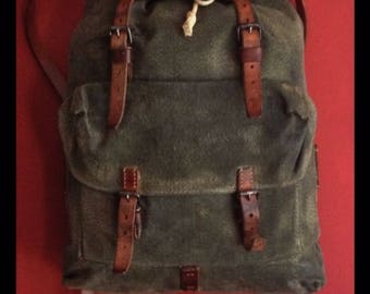 Vintage Swiss Army Patrol Backack