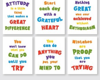 Motivational Quote Prints Kids Download Colorful Inspirational Wall Art Set Decor Posters Primary Colors Jpeg Pdf Motivational Quote Prints Kids Download Colorful Inspirational Wall Art Set Decor Posters Primary Colors Jpeg Pdf