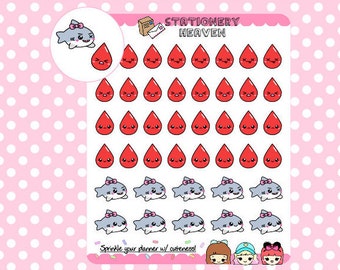 Kawaii Period Tracker | Perfect for any Planner (#287)