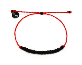 CUSTOM Unisex Morse Code Bracelet, Men Bracelet - Gift for BFF, Sister, Brother, Boyfriend, Son, Nephew, Niece, Girlfriend - 'Pax' Bracelet