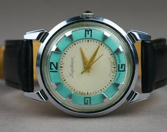 Soviet watch, USSR watch, kirovskie USSR, men's watch, 1 Mchz, watch, kirovskie, mechanical watch, made USSR, 50 years, kirovskie watch