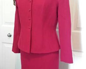vintage 1980s Albert Nipon suit