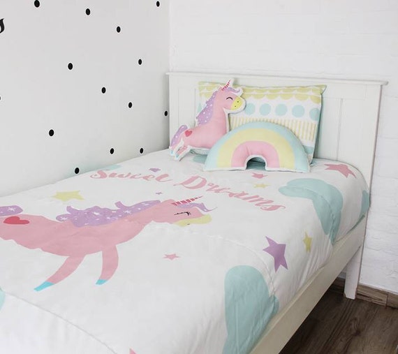 Kids Unicorn Bedding Set