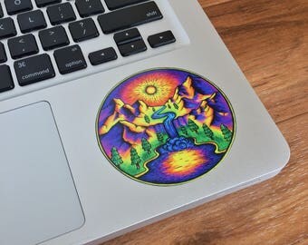 Nature sticker | Etsy