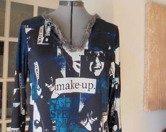 6 top, shirt, top, tunic "fashion"top, tee shirt, top, tunic "mode"