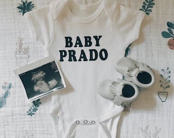 Birth Announcement Onesie