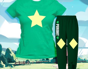 Steven Universe-Peridot Pajama Set