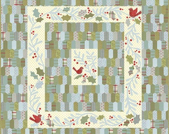 Coastal Lily Quilt Pattern by Minick and Simpson