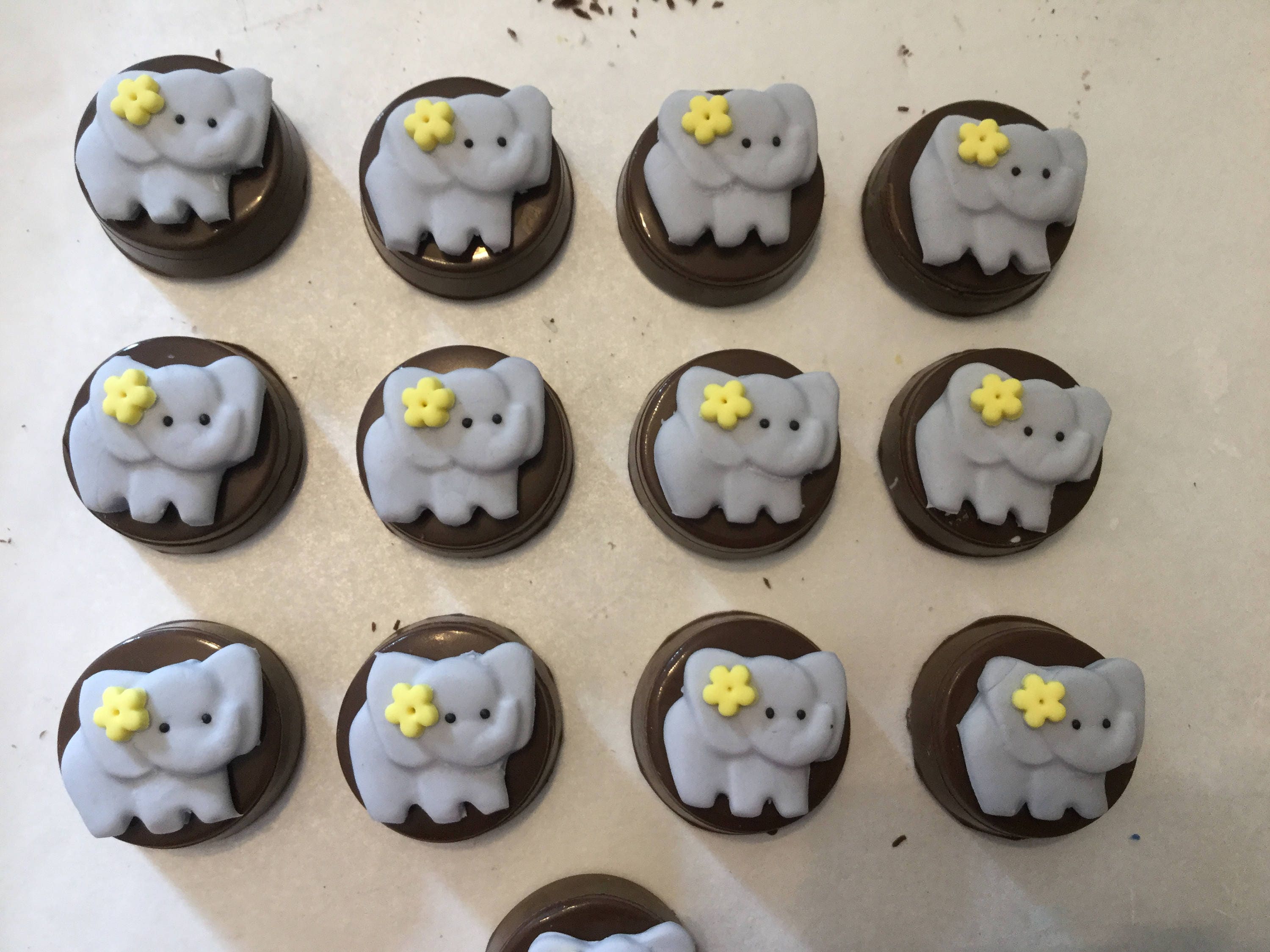 Elephant Chocolate Covered Oreos