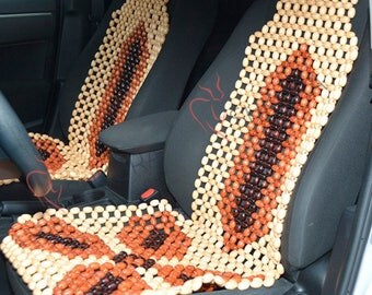 Car seat cover Car seat massager Car wood cover Car cape Car wooden massager Back massager Buttocks massage Roller massager Massage beads