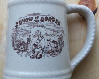 South of The Border Vintage Mug South Carolina Kitsch