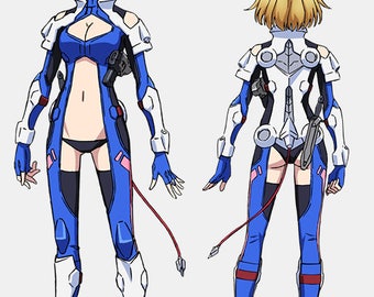 Custom Order for Samantha Scriver - Angelise Ikaruga Misurugi Cross Ange Anime Manga Cosplay Costume Accessories