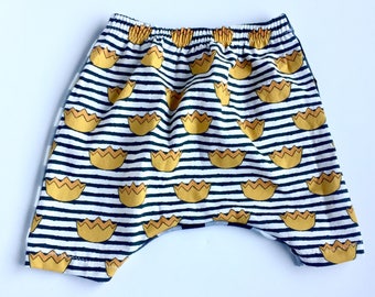 Where the wild things are, crown, plaid, boys, girls, unisex, harem shorts, pants, leggings, knit, black and white, all in one, romper