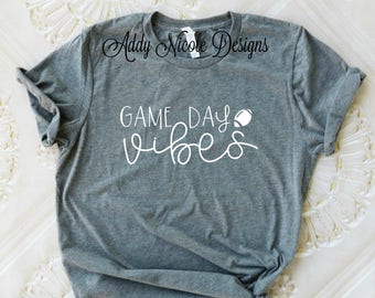 Game Day Vibes Shirt, Game Day shirt, football shirt, football season, game shirt, i love football, high school football, college football