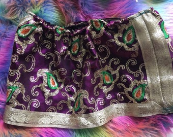 SEQUINNED BOOB TUBE handmade