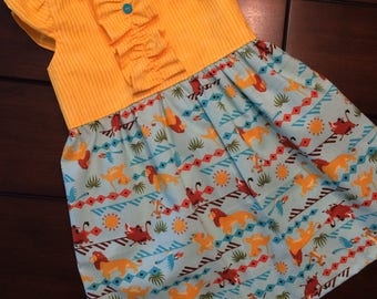 Disneys Lion King dress/sundress