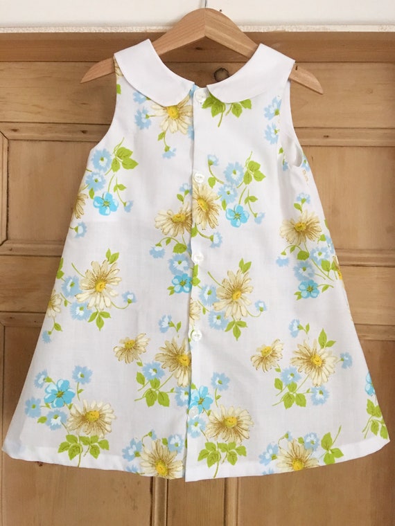 Retro girl's dress toddler dress retro baby dress