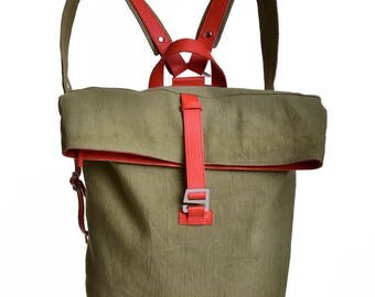 backpack with adjustable straps