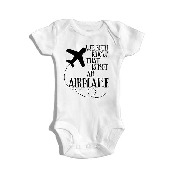 Airplane outfit Airplane baby outfit Funny babyshower gift