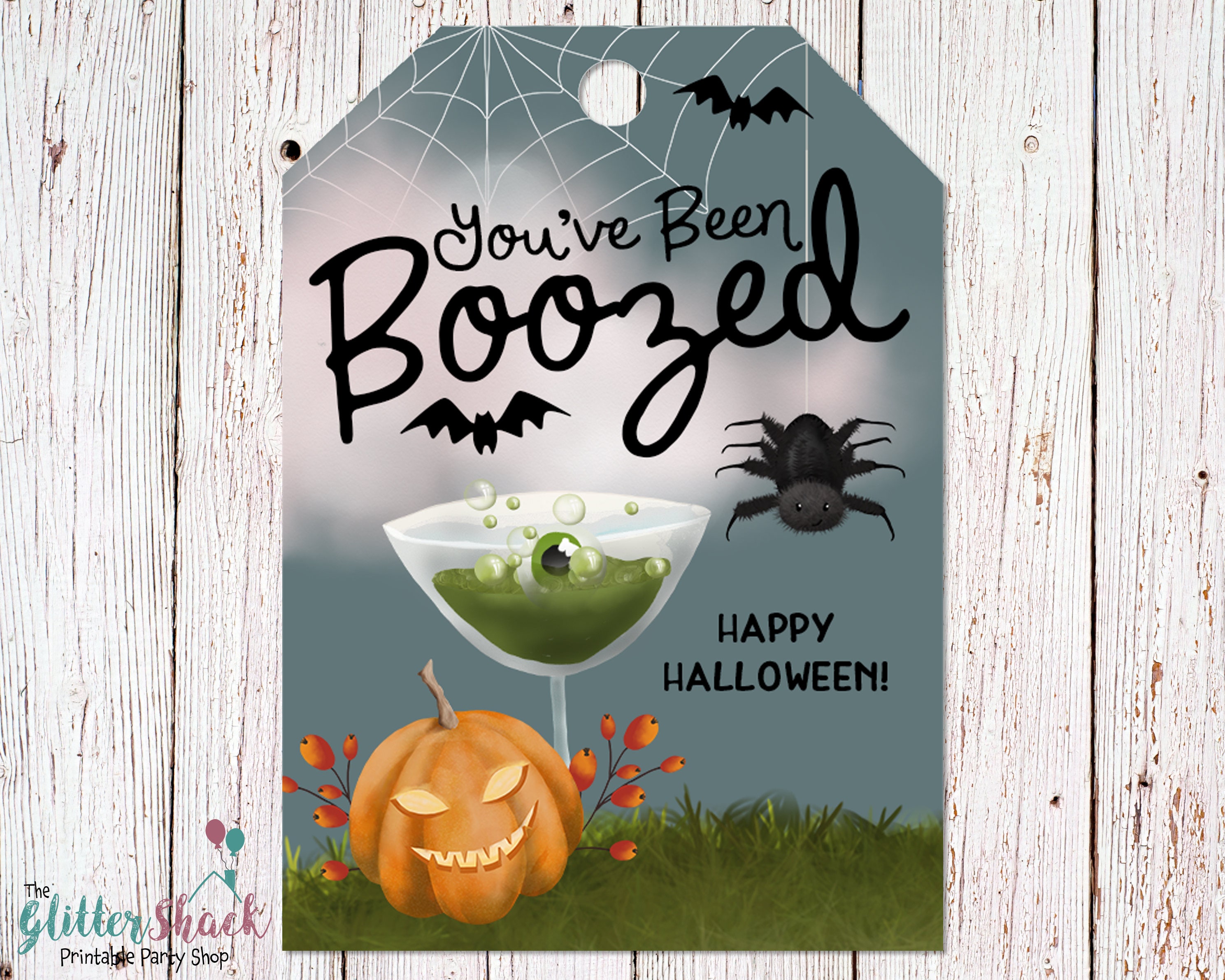 PRINTABLE You've been Boozed Gift Tags You've Been
