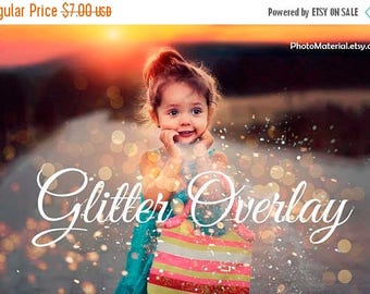 ON SALE Photography Overlay Blowing Glitter Overlays Confetti Photo layer blow magic Wedding Gold Falling glitter confetti
