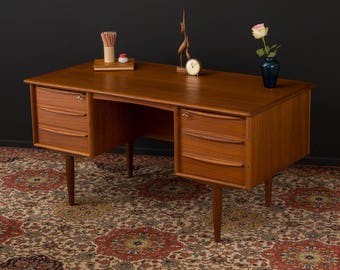 60's desk, Denmark, Falster, vintage (705025)