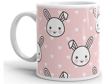 Rabbit mug | Etsy