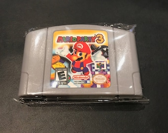 Mario Party 3 Nintendo N64 Cartridge *Fast/Free Shipping Tested and Working* USA SELLER