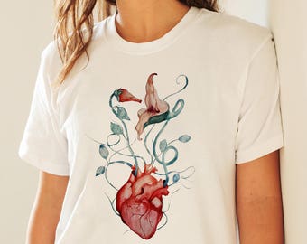 Pink Floyd Love Flowers | Unisex T-shirt | Apparel | Women / Men Clothing | Personalized T-shirt | The wall | Psychedelic | Graphic Tee |