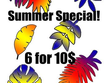 Paper Flower Template DIGITAL Version leaves