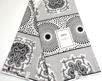 SUPREME WAX HOLLAND Original 6 Yards 100% cotton made in Holland print African fabric