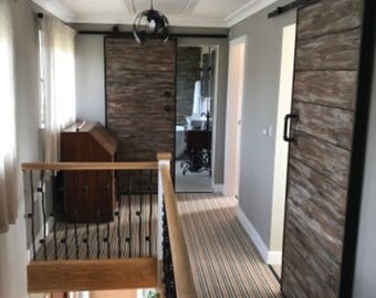 Sliding barn door / industrial sliding barn door / FREE UK SHIPPING