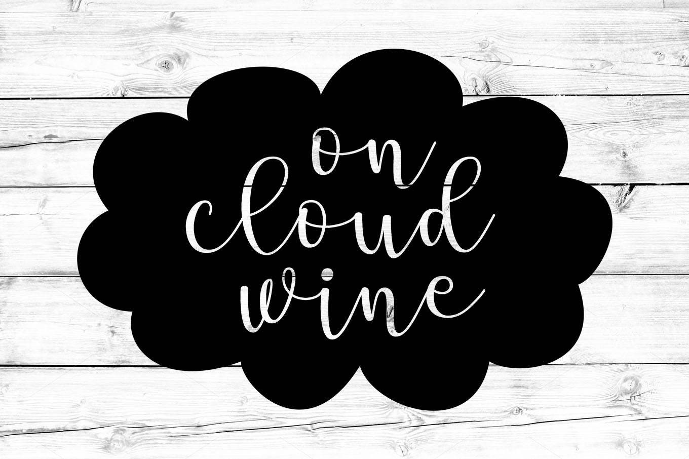 Download On Cloud Wine SVG PNG Wine Svg Funny Mom Svg Wine Glass