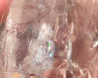 HUGE! Rainbow Quartz Crystal