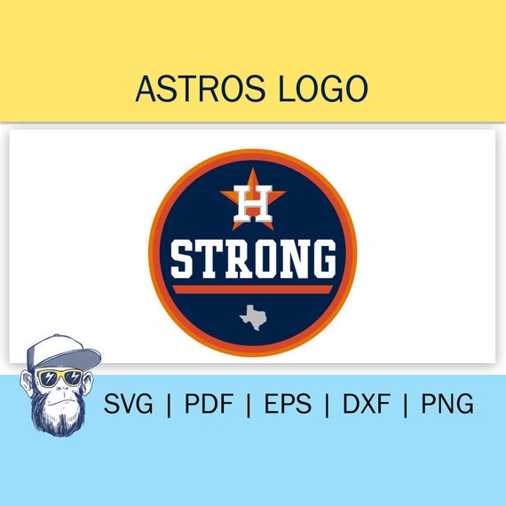 Download Houston Astros Cut Files SVG Files Baseball Clipart Cricut